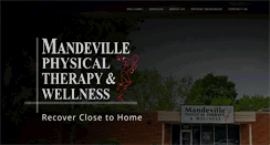 Desktop Screenshot of mandevillept.com